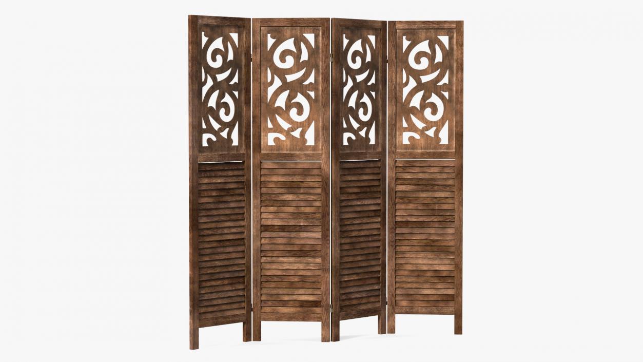 Folding Room Dividers Collection 2 3D model