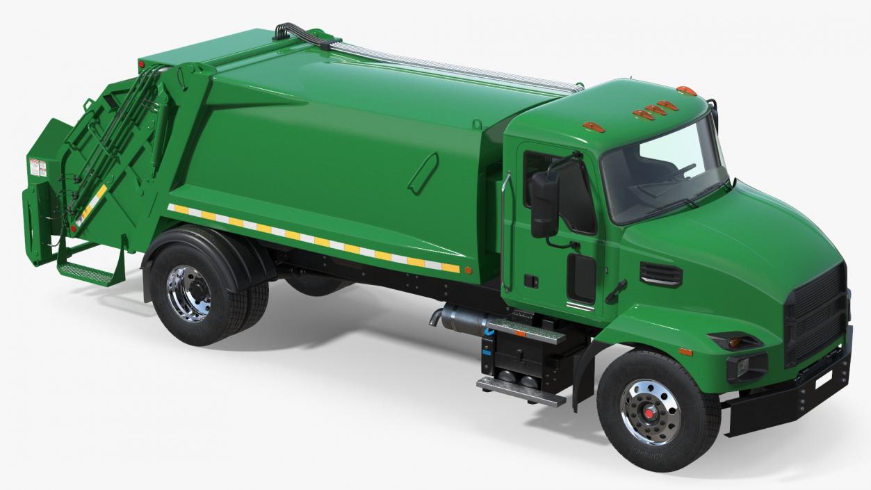 3D model Medium-Duty Garbage Truck