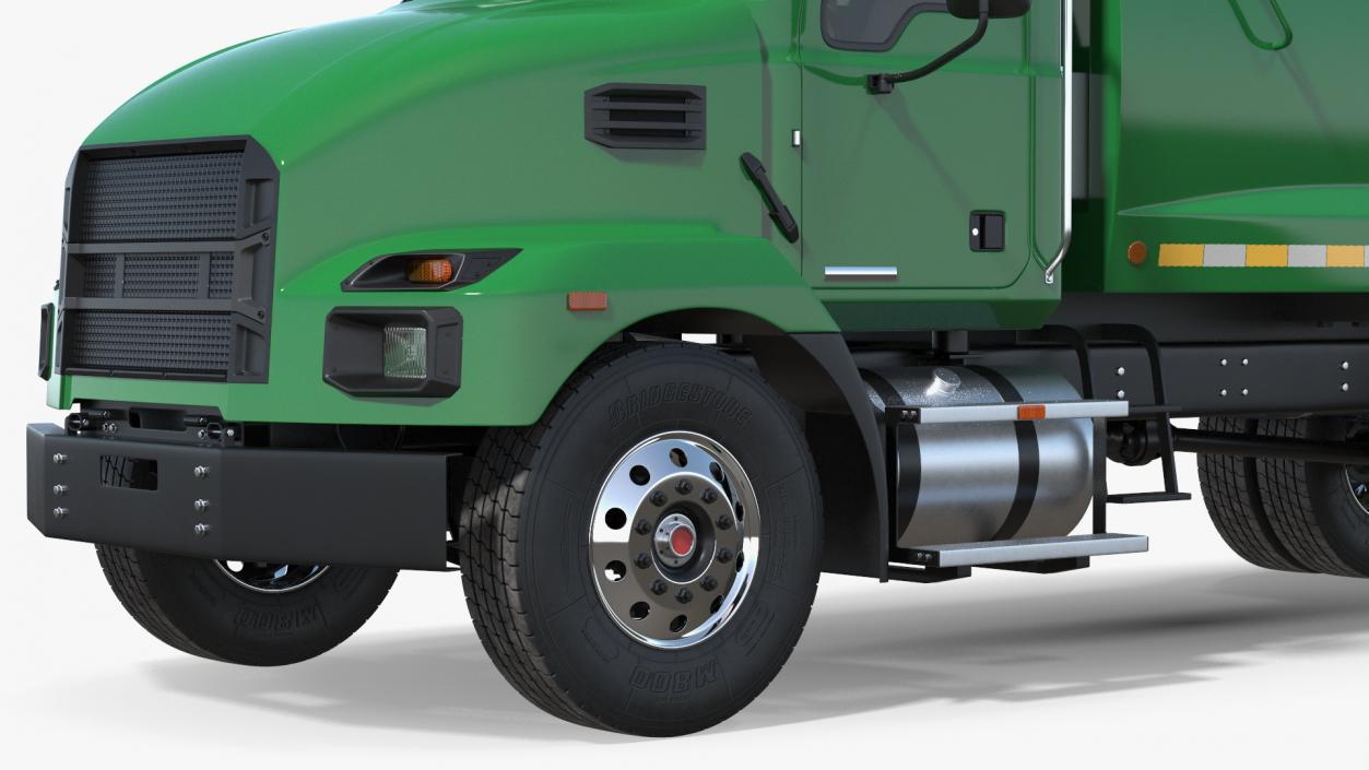 3D model Medium-Duty Garbage Truck