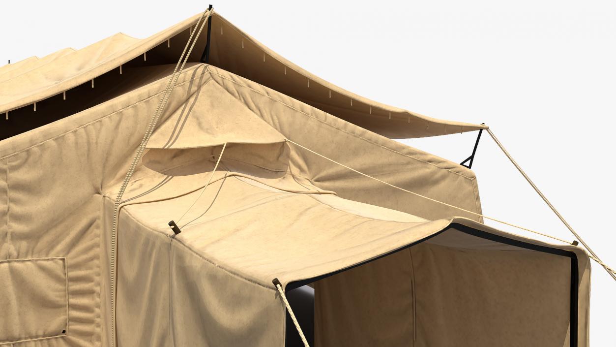 3D Army Temper Tent