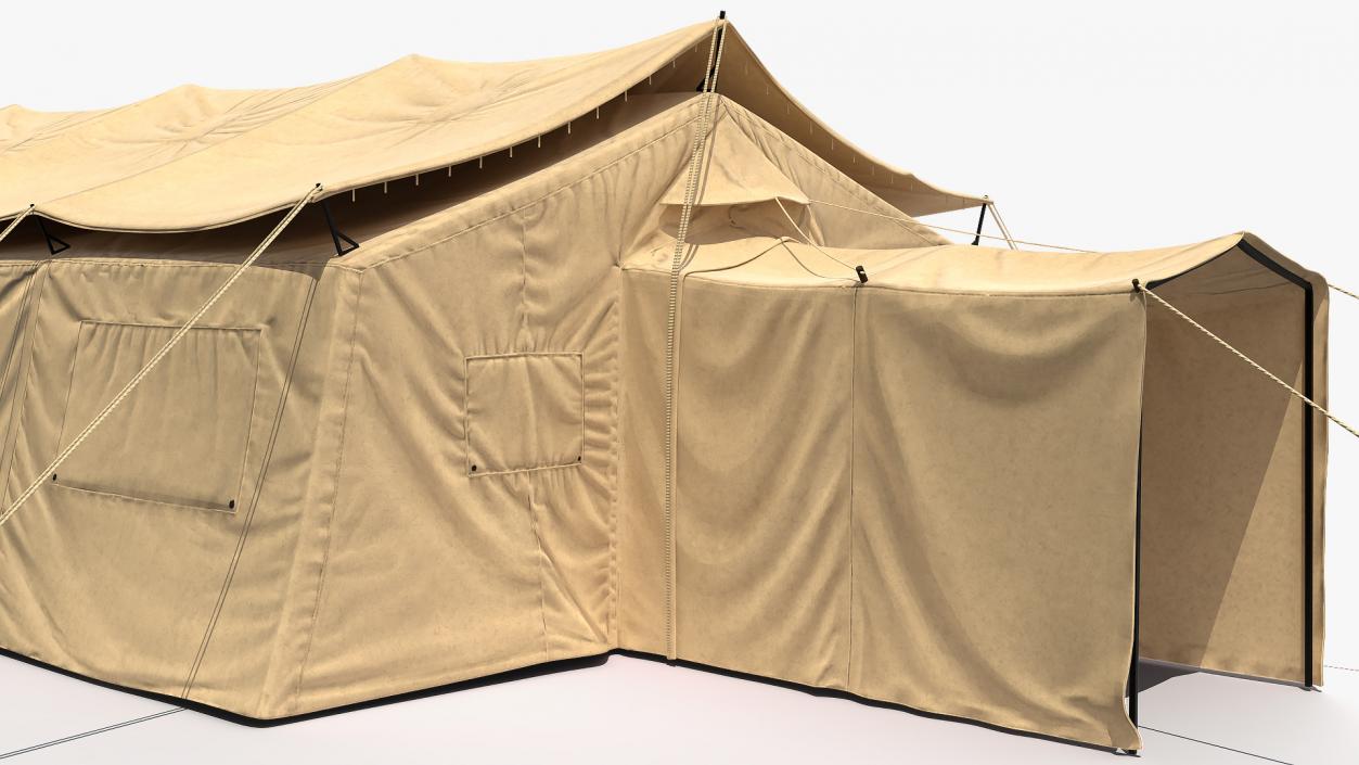 3D Army Temper Tent