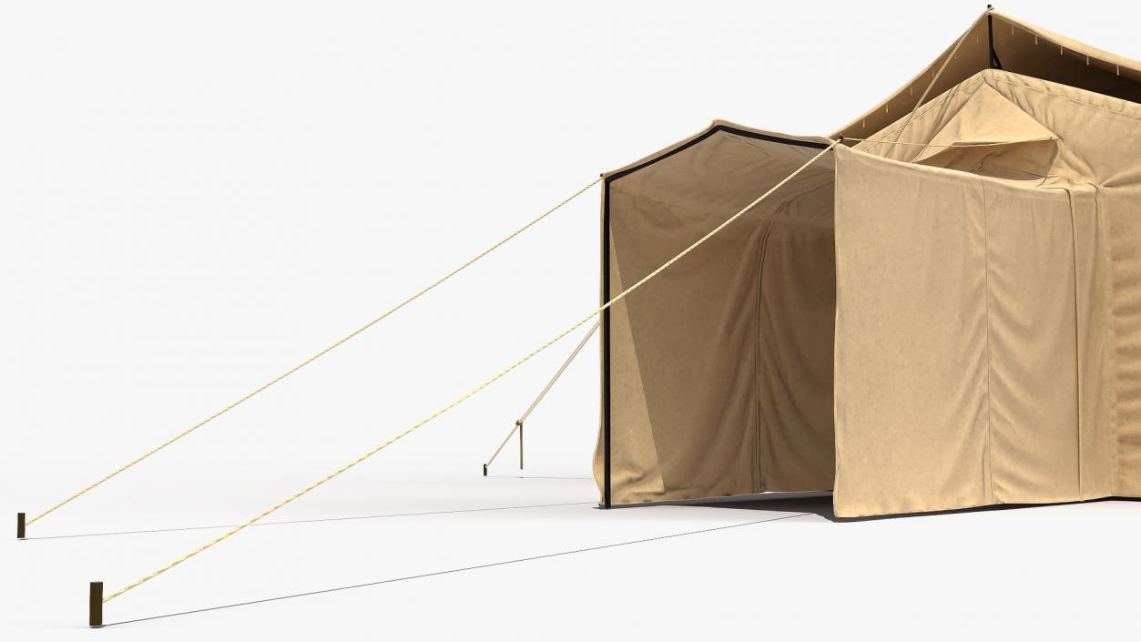 3D Army Temper Tent