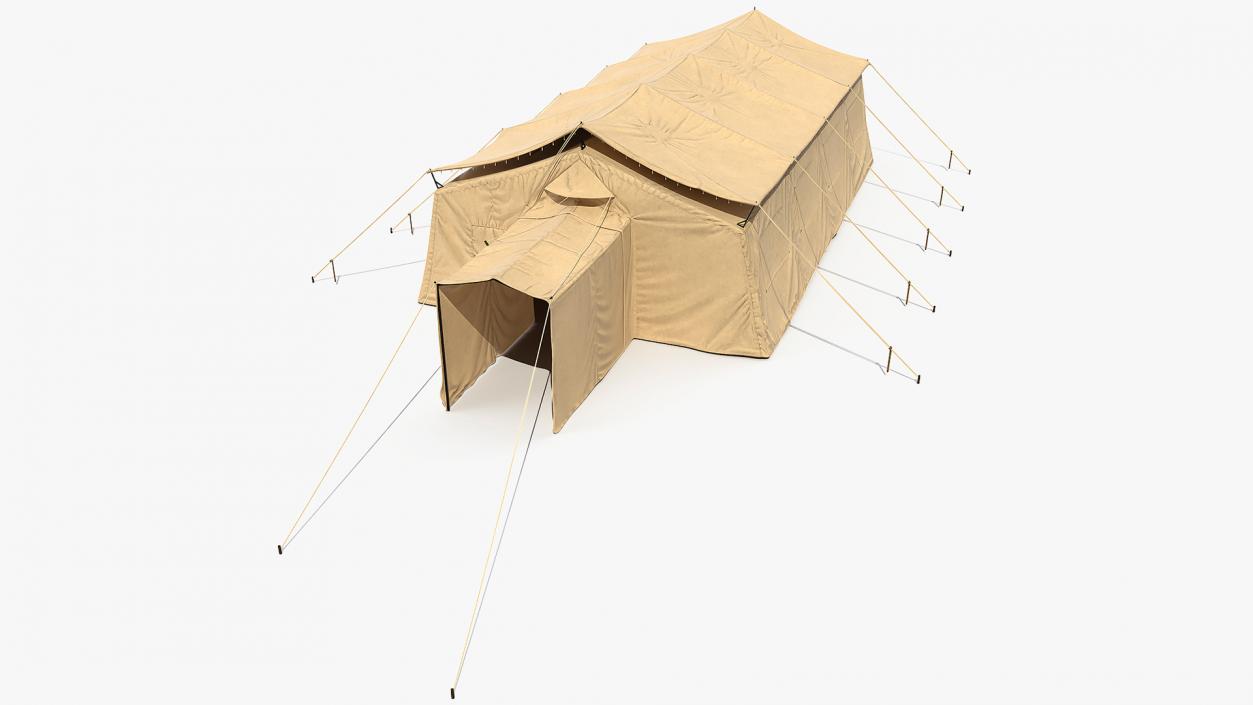 3D Army Temper Tent