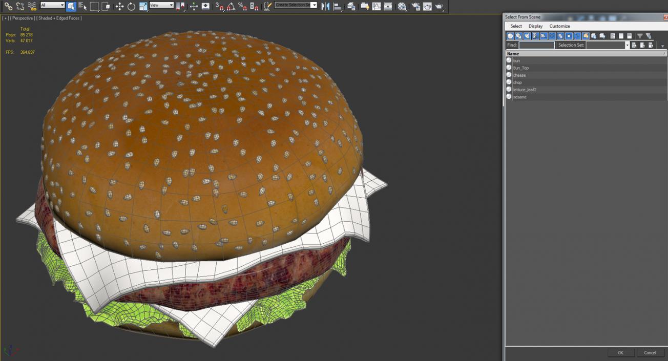 Cheeseburger 3D