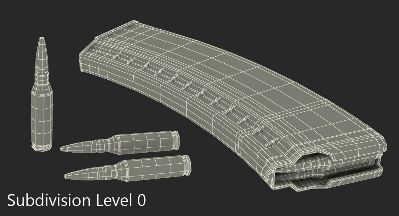 Assault Rifle Magazine 3D