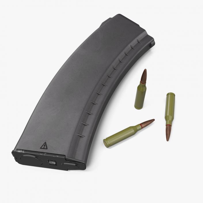 Assault Rifle Magazine 3D