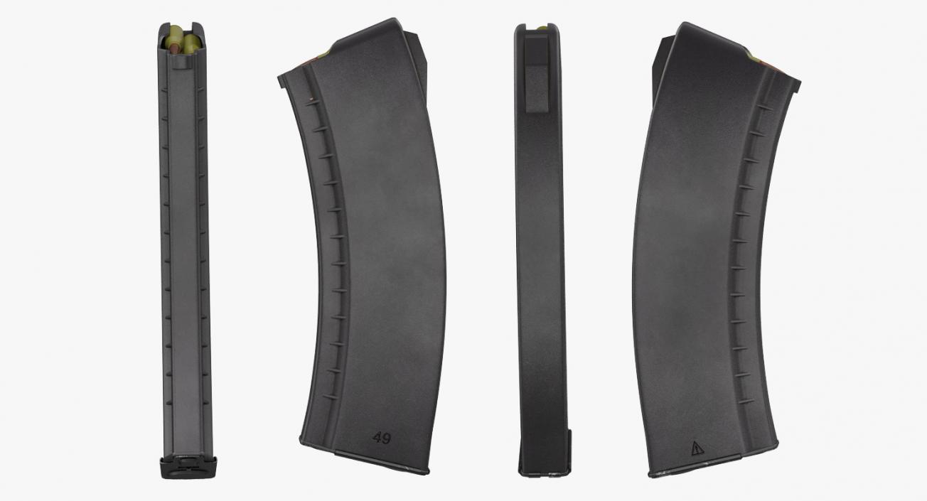 Assault Rifle Magazine 3D