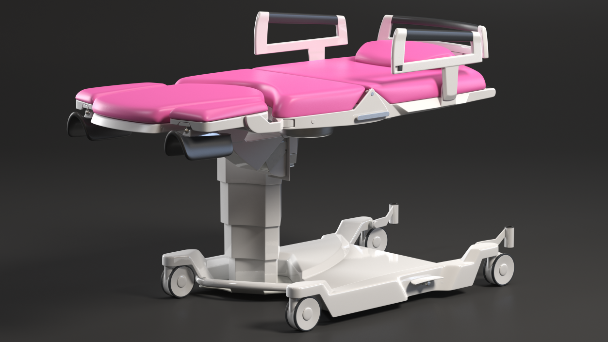 3D model AVE 2 Childbirth Bed Pink