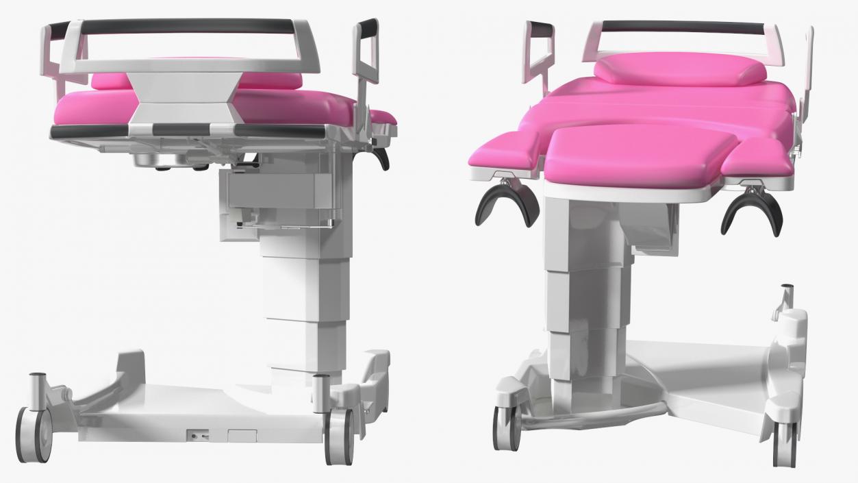 3D model AVE 2 Childbirth Bed Pink