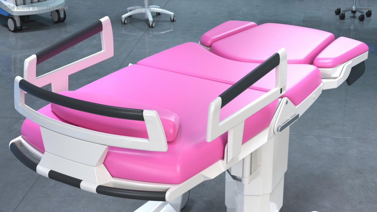 3D model AVE 2 Childbirth Bed Pink