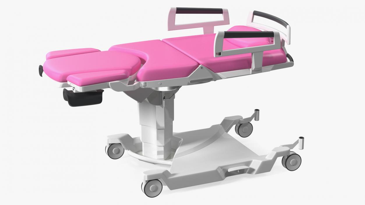 3D model AVE 2 Childbirth Bed Pink