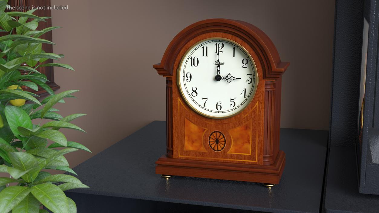 3D model Hermle Clearbrook Mantel Clock