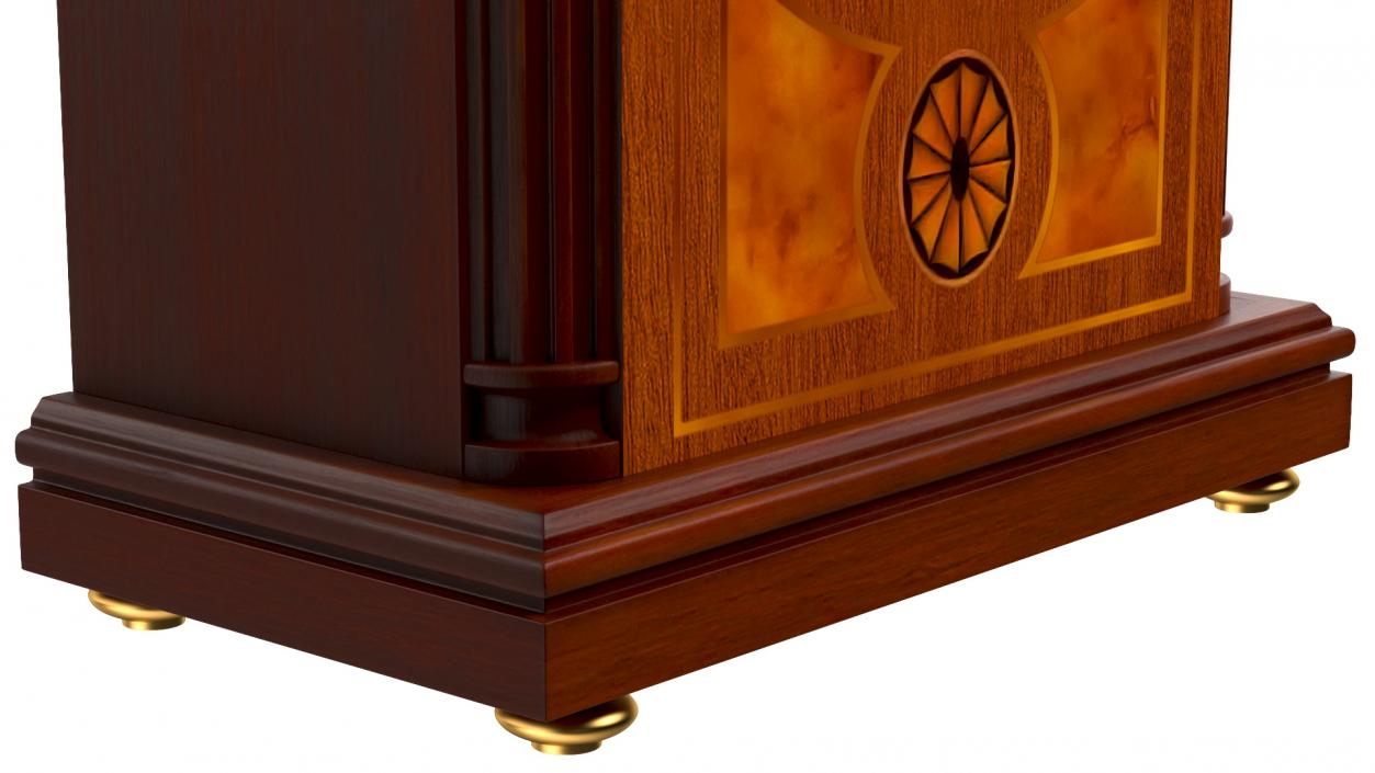 3D model Hermle Clearbrook Mantel Clock