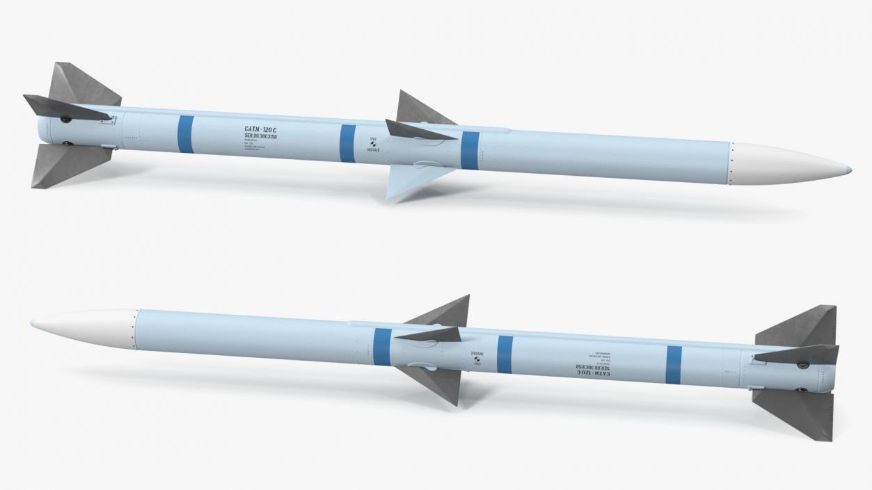 3D Missile From NASAMS Air Defense System model