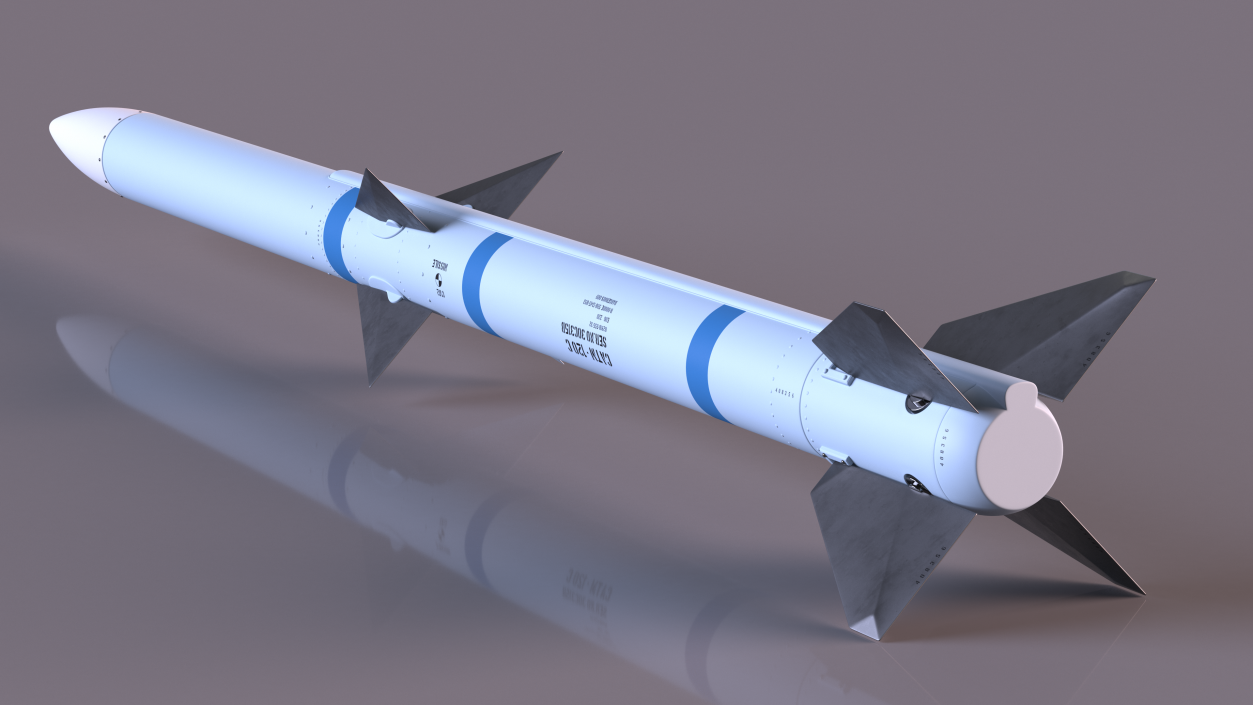 3D Missile From NASAMS Air Defense System model