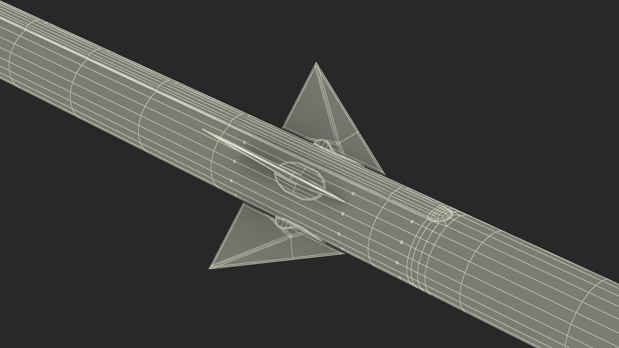 3D Missile From NASAMS Air Defense System model