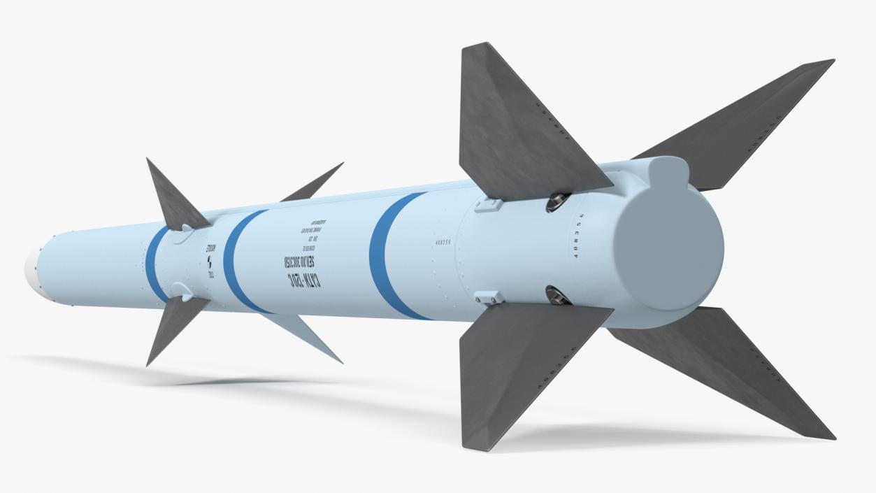 3D Missile From NASAMS Air Defense System model