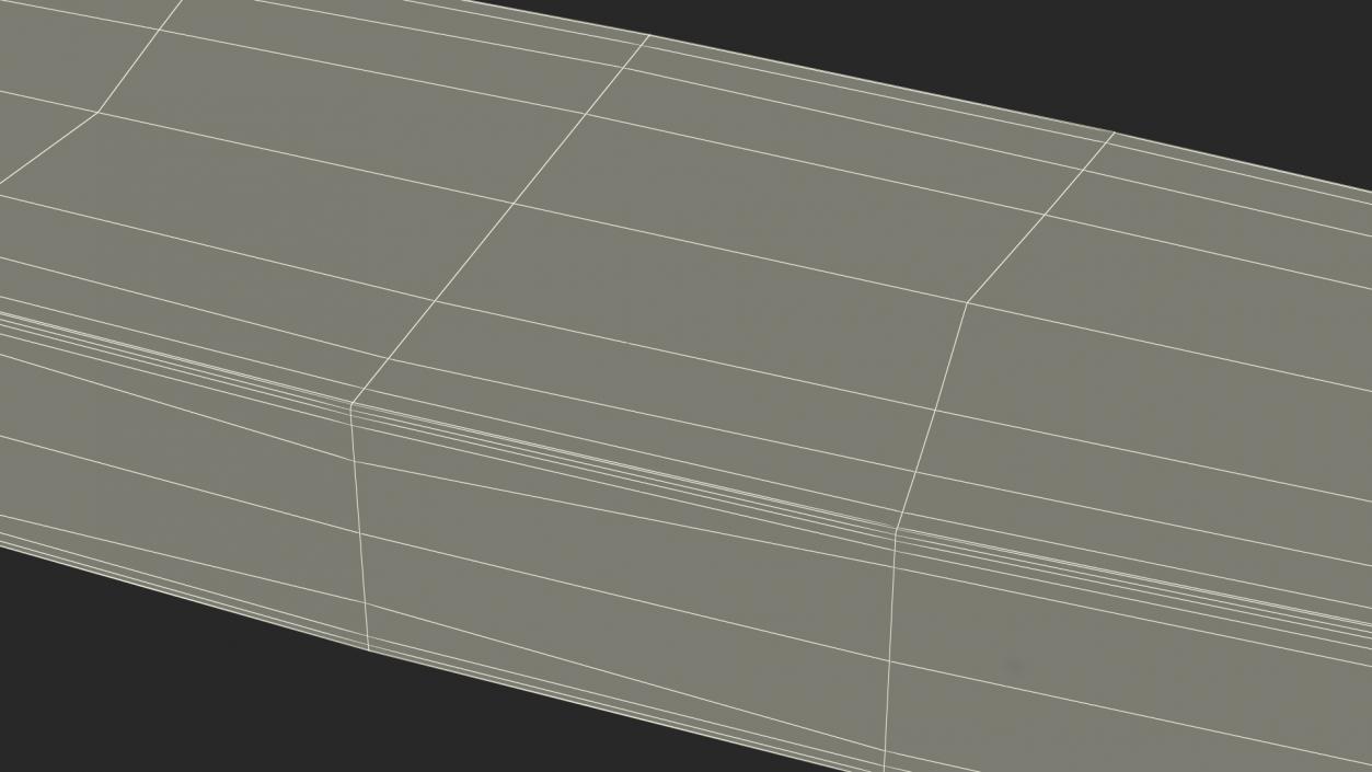 3D model Whetstone Oblong Red