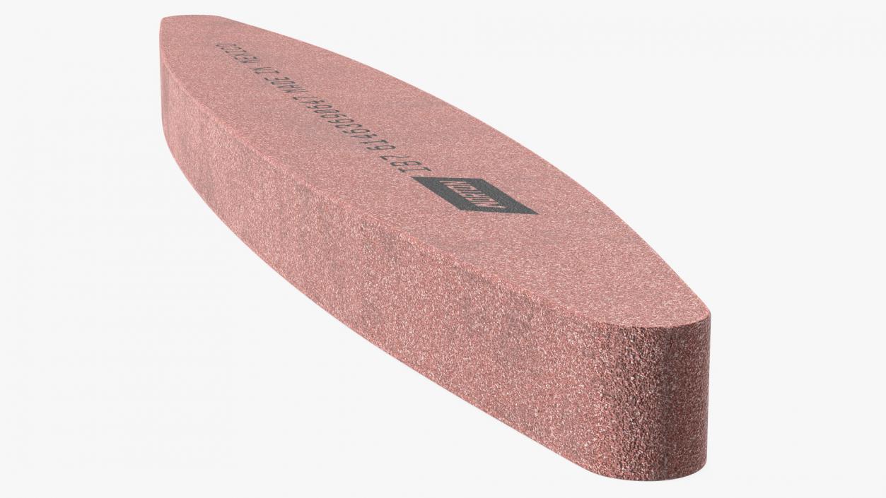 3D model Whetstone Oblong Red