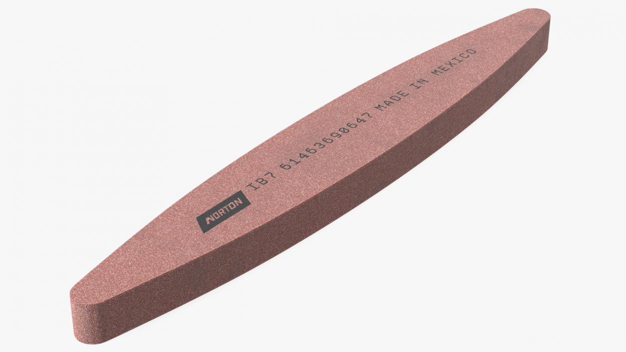 3D model Whetstone Oblong Red