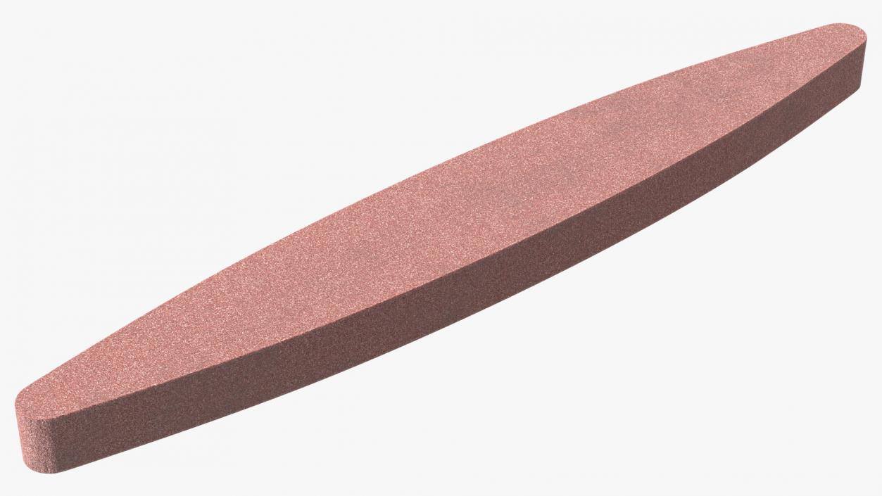 3D model Whetstone Oblong Red