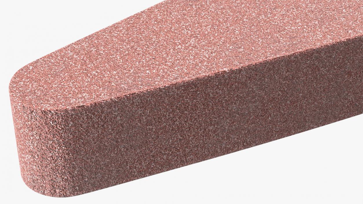 3D model Whetstone Oblong Red