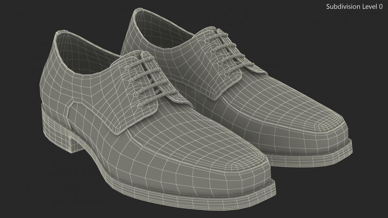 3D model Mens Used Shoes