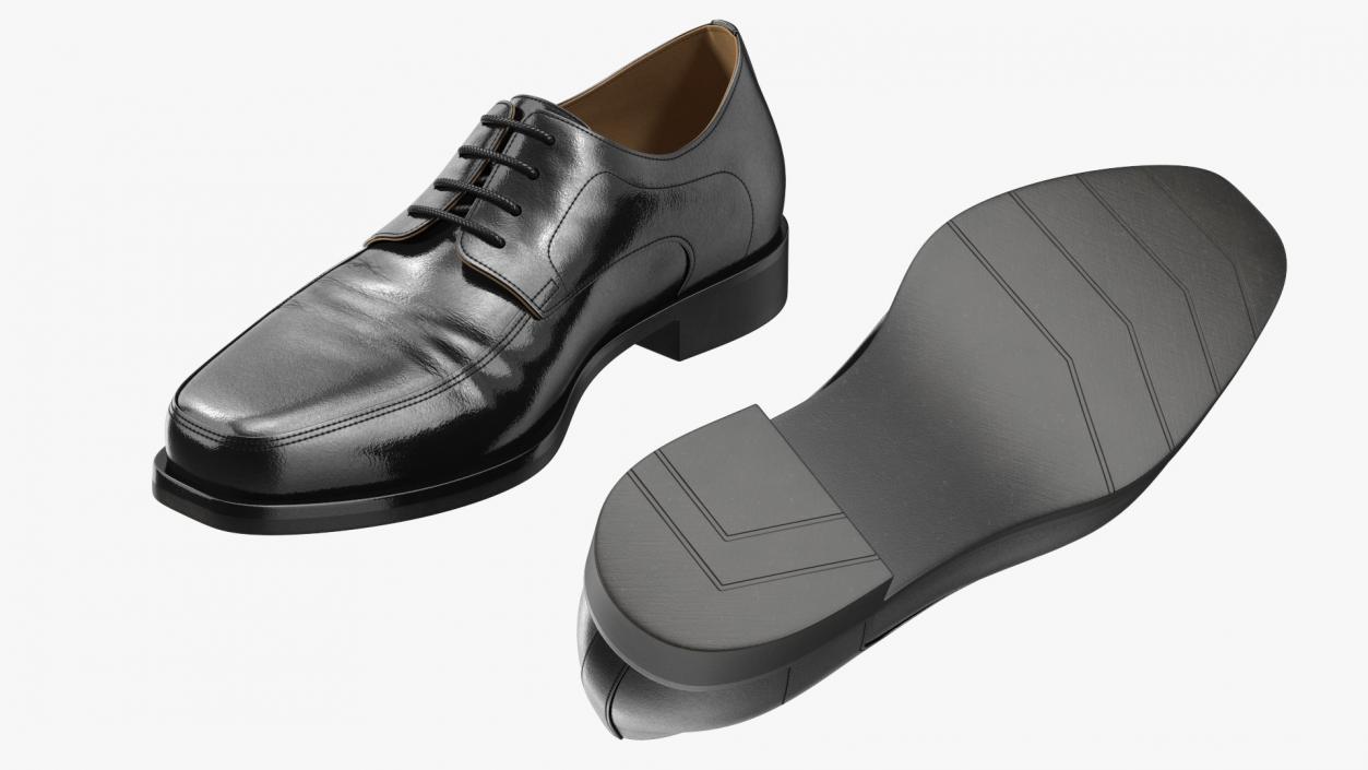 3D model Mens Used Shoes