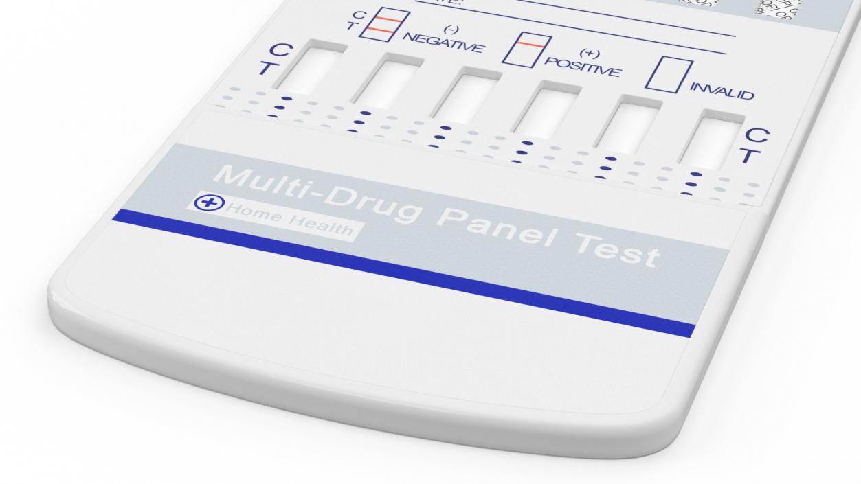 One Step Drug Testing Kit Closed 3D