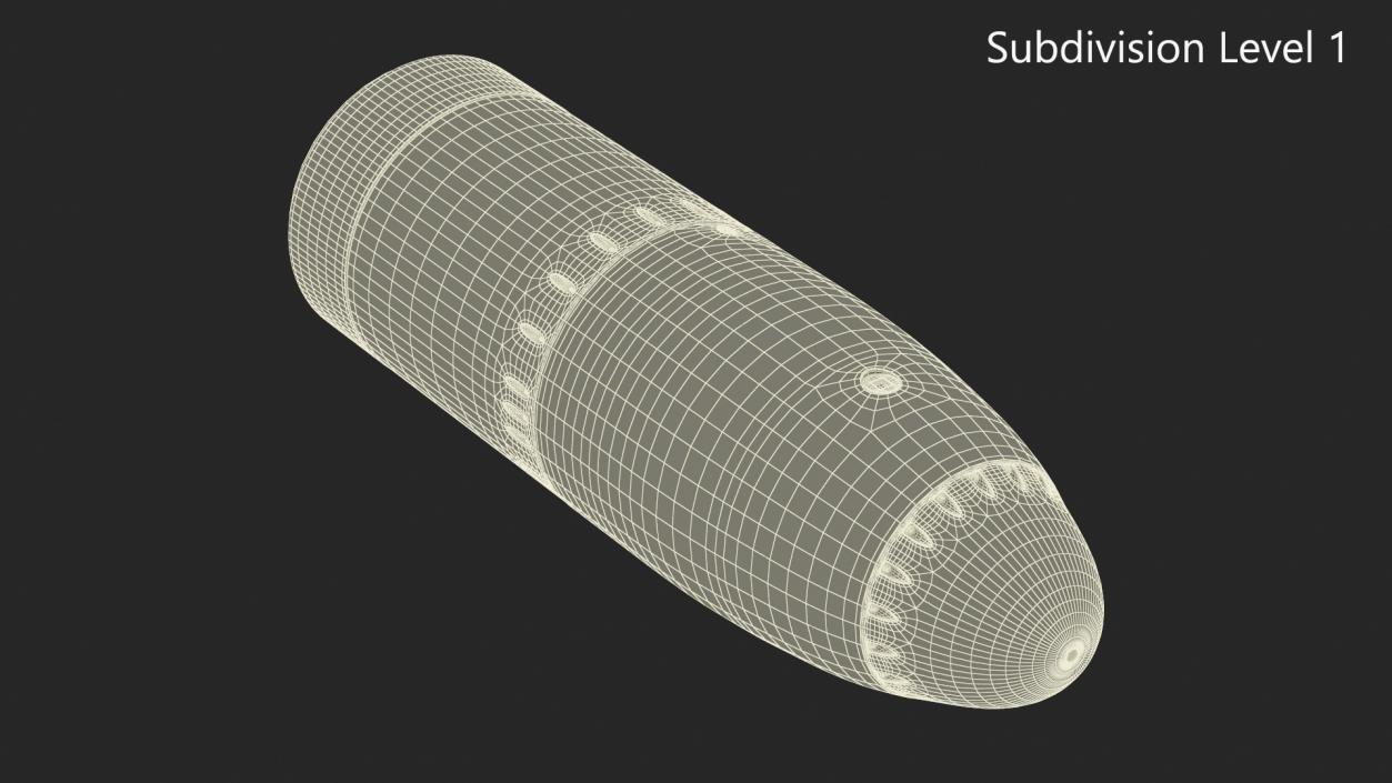 3D model Russian Nuclear Bomb