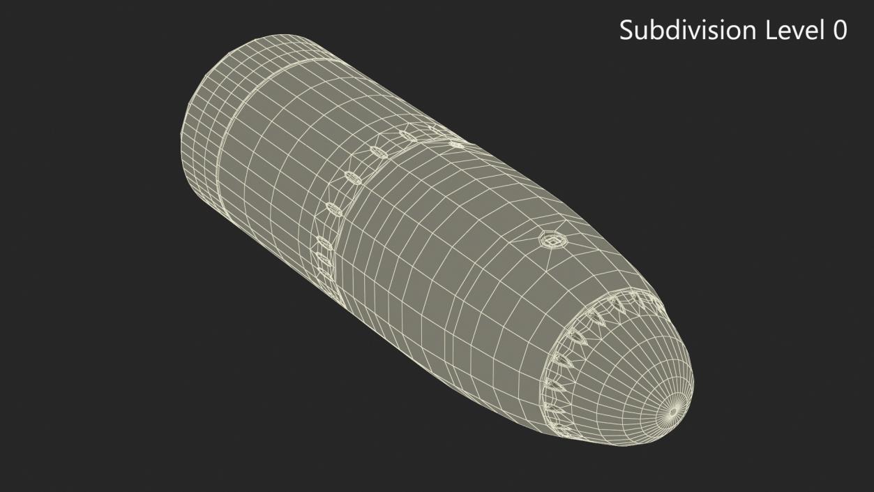 3D model Russian Nuclear Bomb