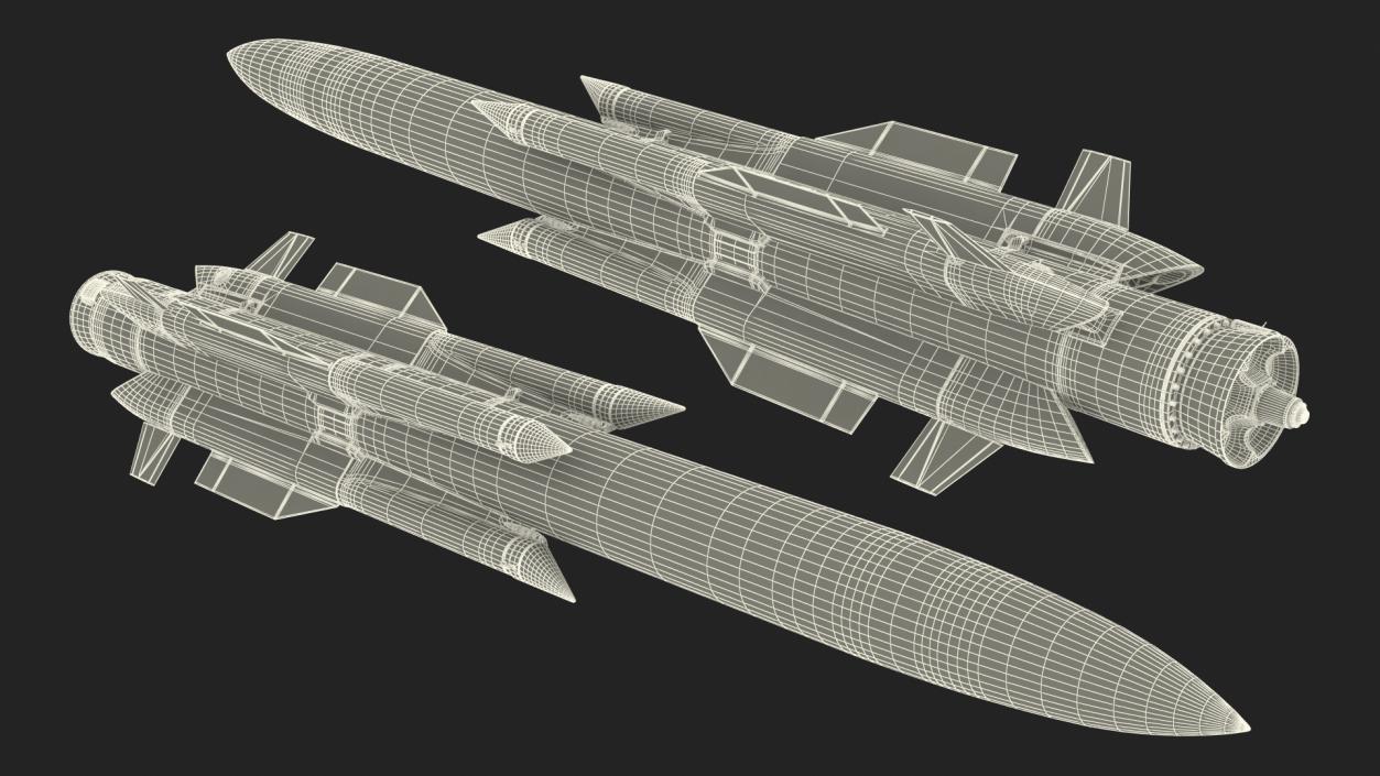 3D X-31PM Supersonic Missile(1) model