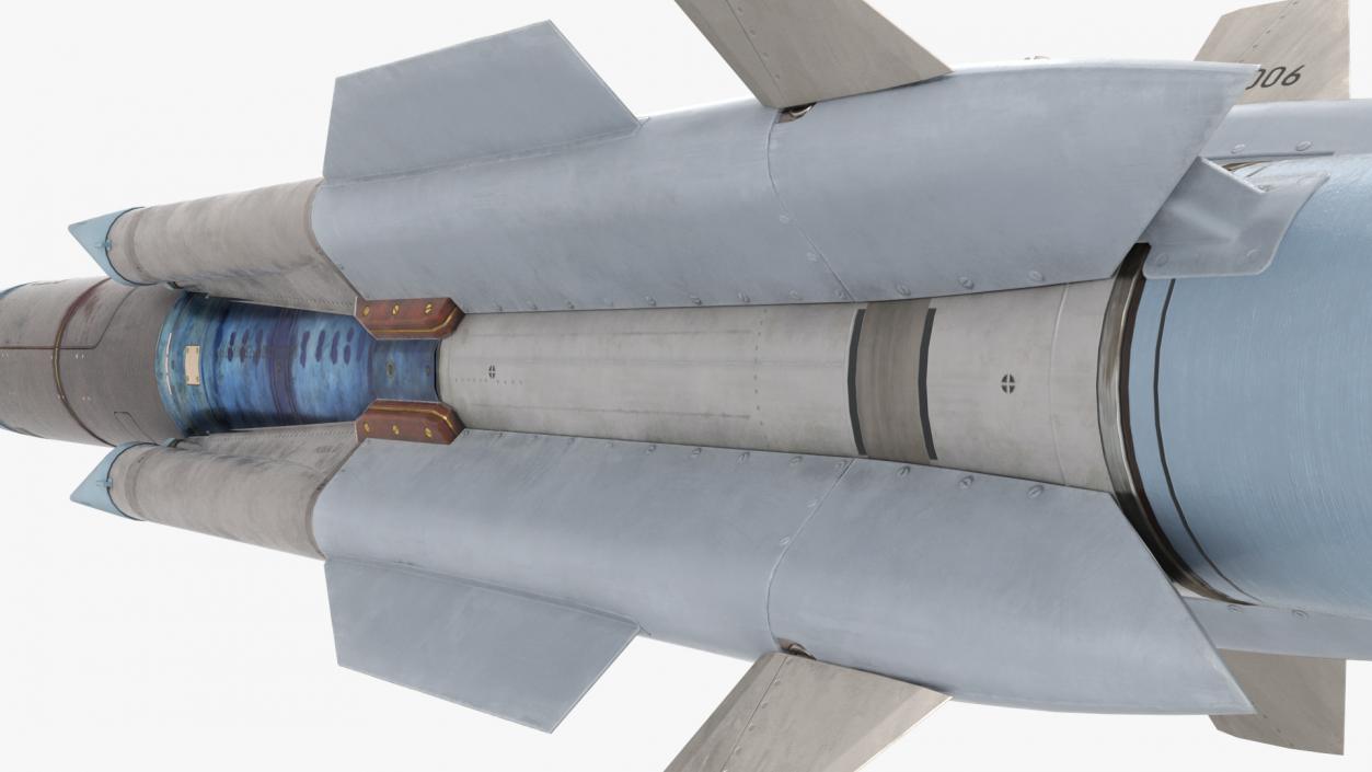 3D X-31PM Supersonic Missile(1) model