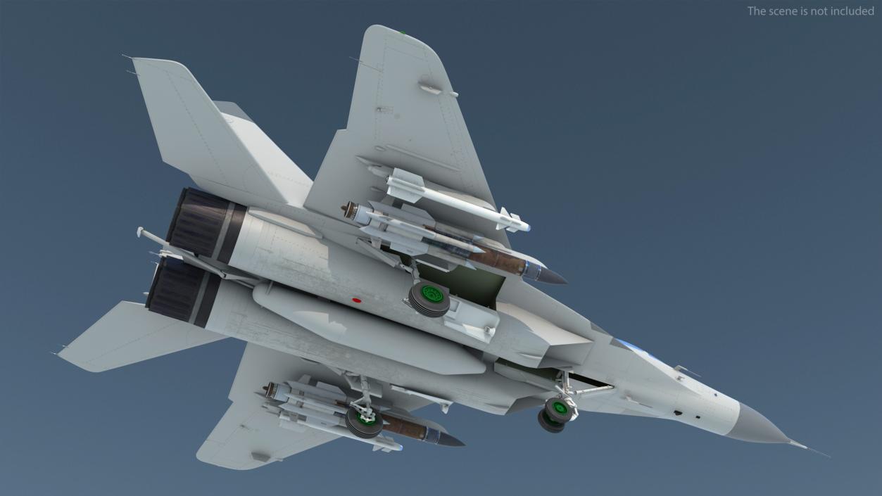 3D X-31PM Supersonic Missile(1) model