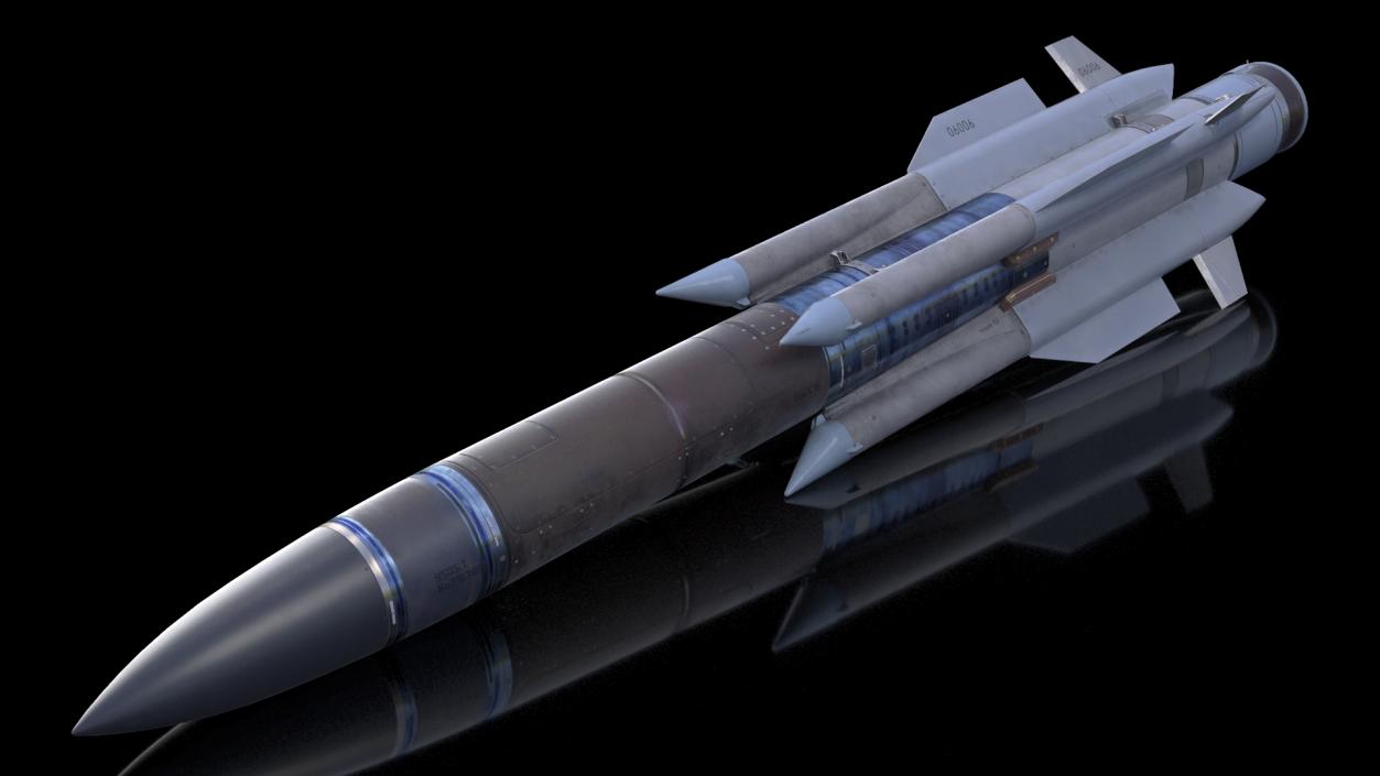 3D X-31PM Supersonic Missile(1) model