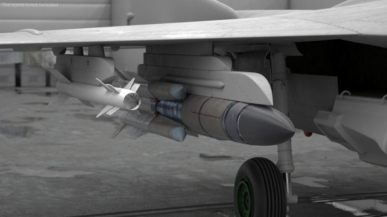 3D X-31PM Supersonic Missile(1) model