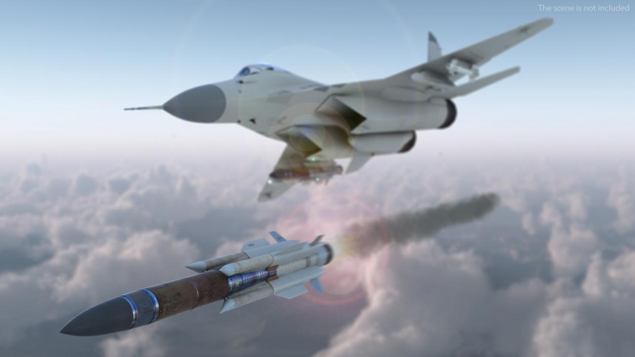 3D X-31PM Supersonic Missile(1) model