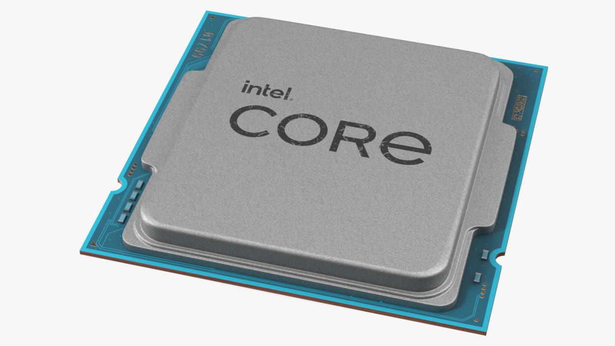 3D Intel Core LGA Package CPU