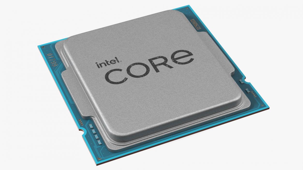 3D Intel Core LGA Package CPU