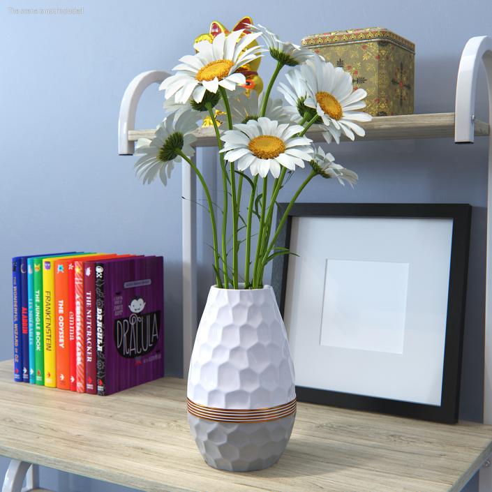 Flowers in Vases Collection 3 3D model