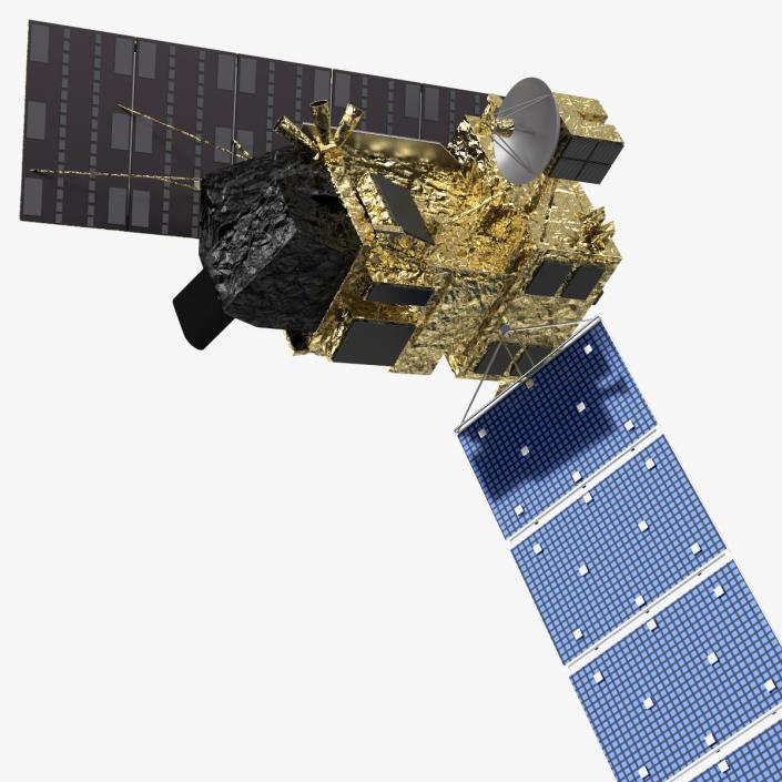 Alos Satellite 3D model