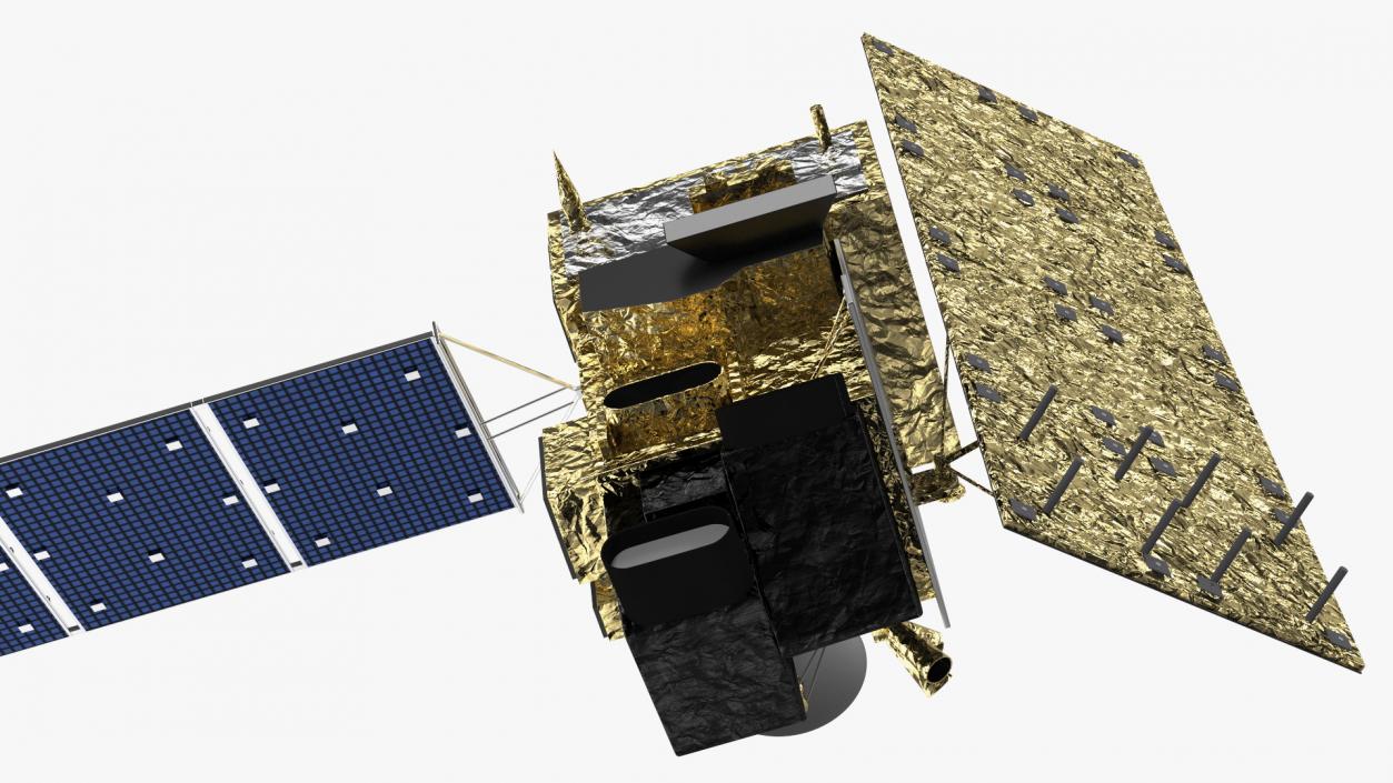 Alos Satellite 3D model