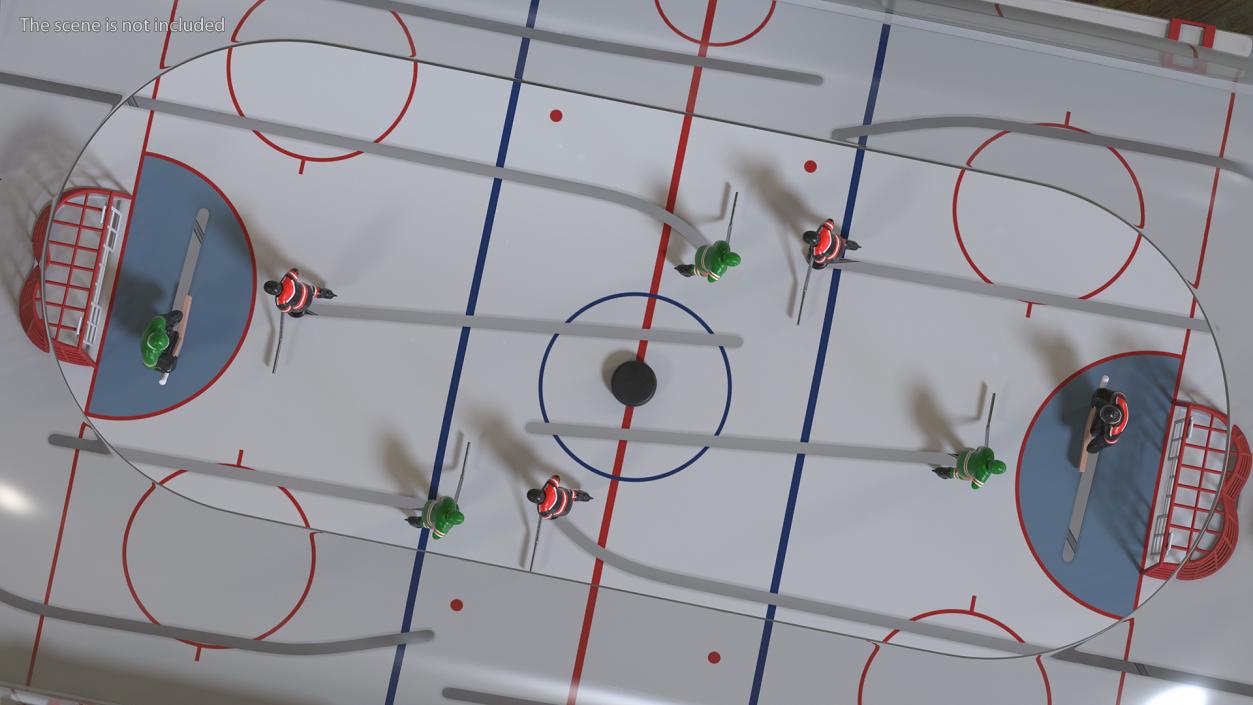 Table Hockey with Dome 3D