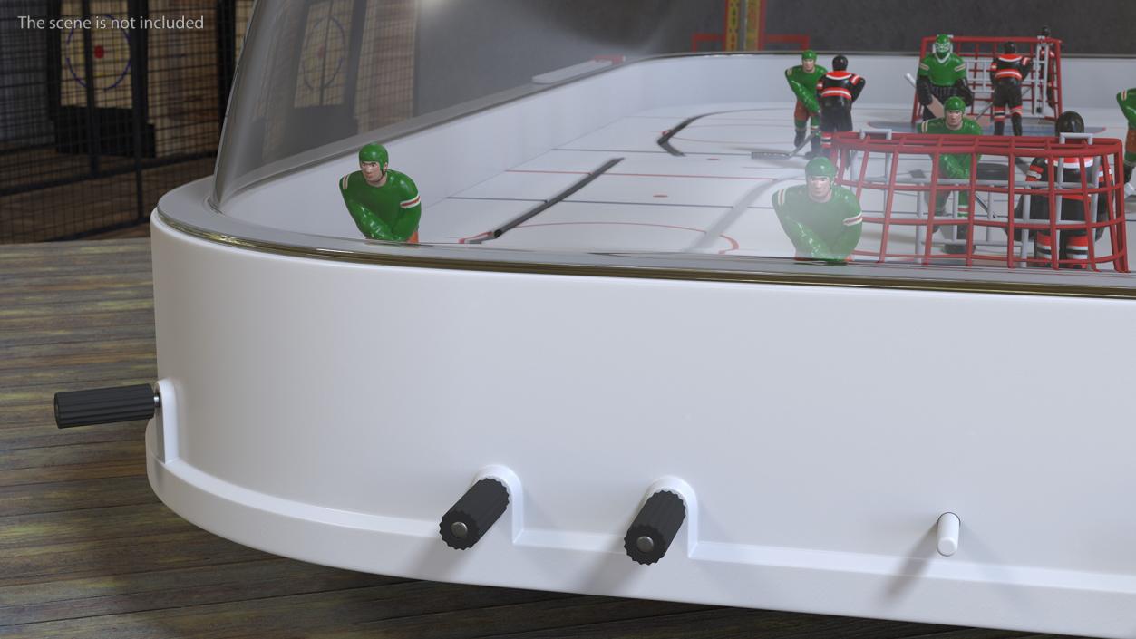 Table Hockey with Dome 3D