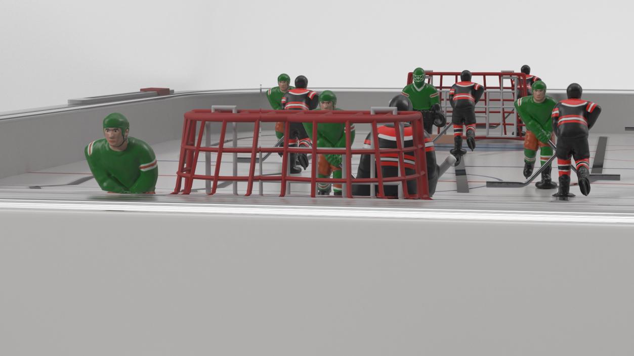 Table Hockey with Dome 3D