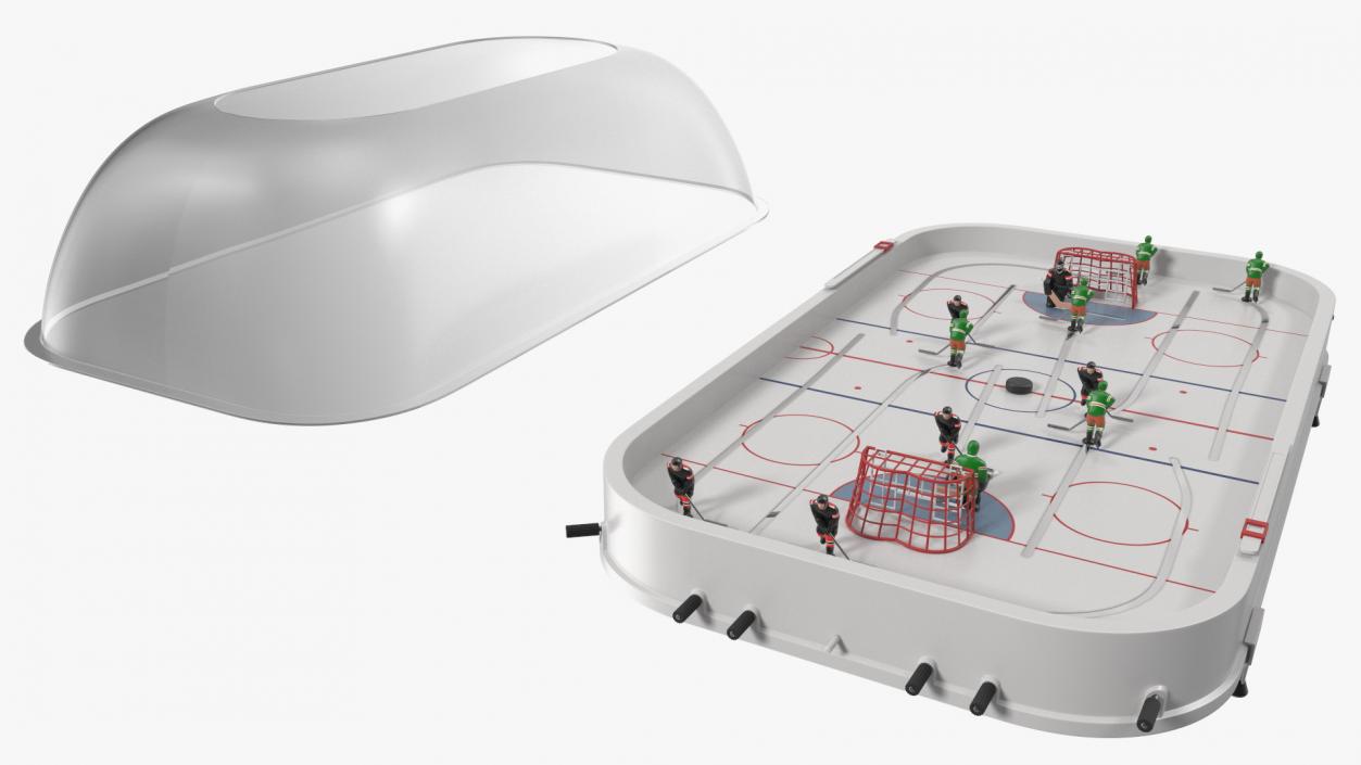 Table Hockey with Dome 3D