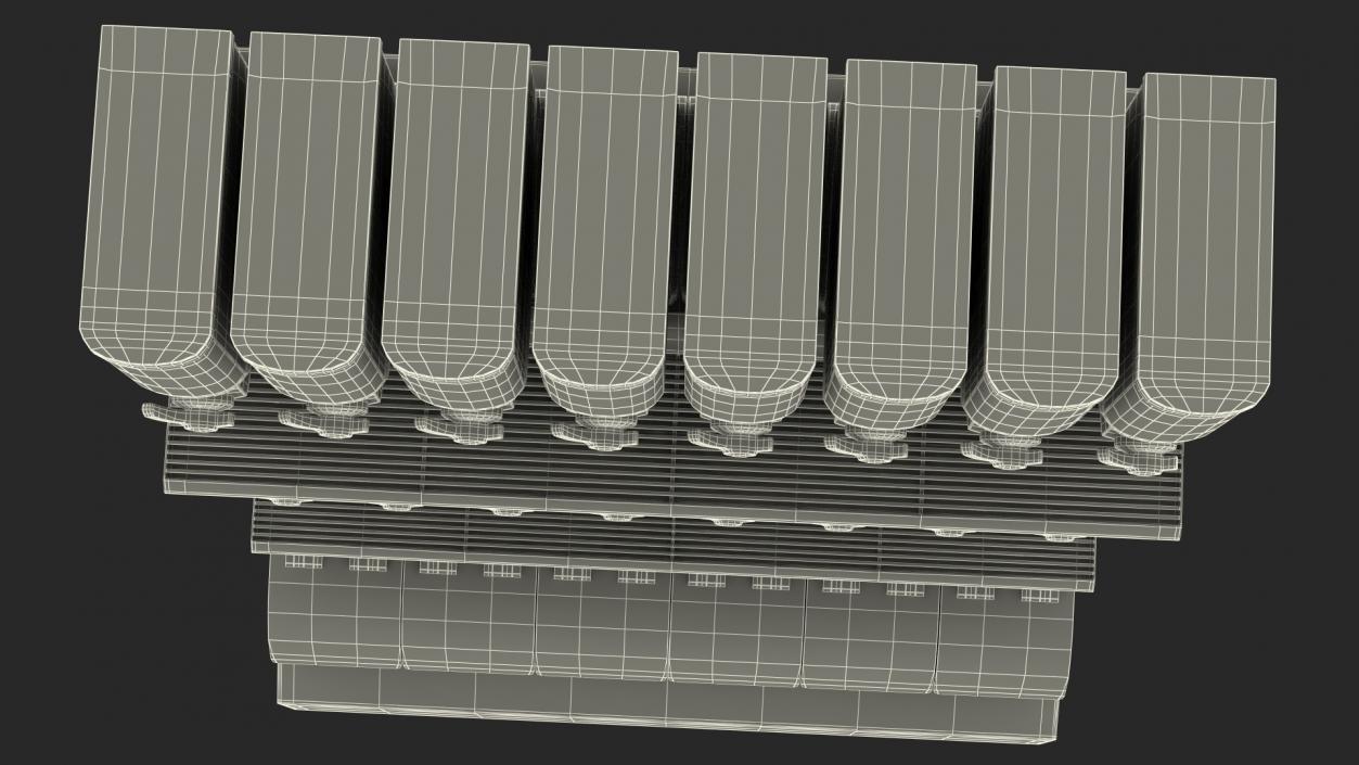 Bulk Wholefood Retail Display Unit 3D model