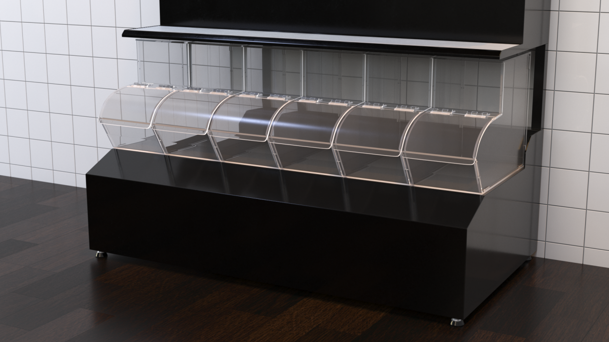 Bulk Wholefood Retail Display Unit 3D model