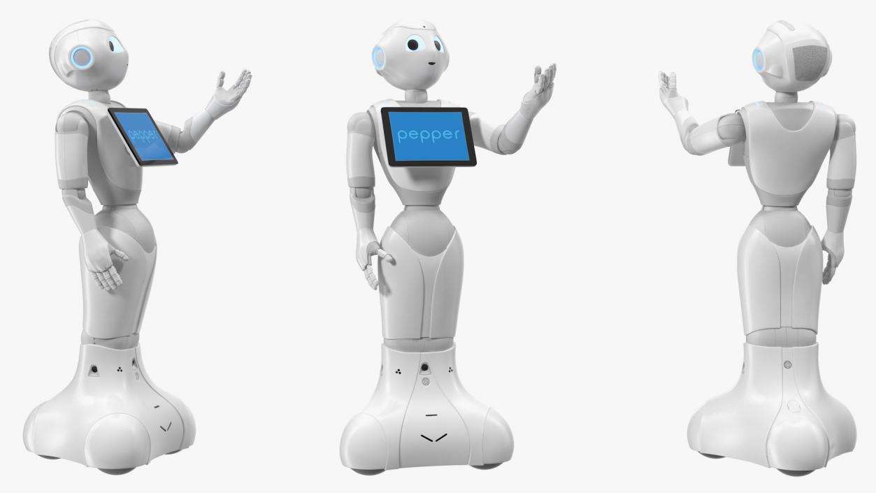 3D Resident Pepper Robot