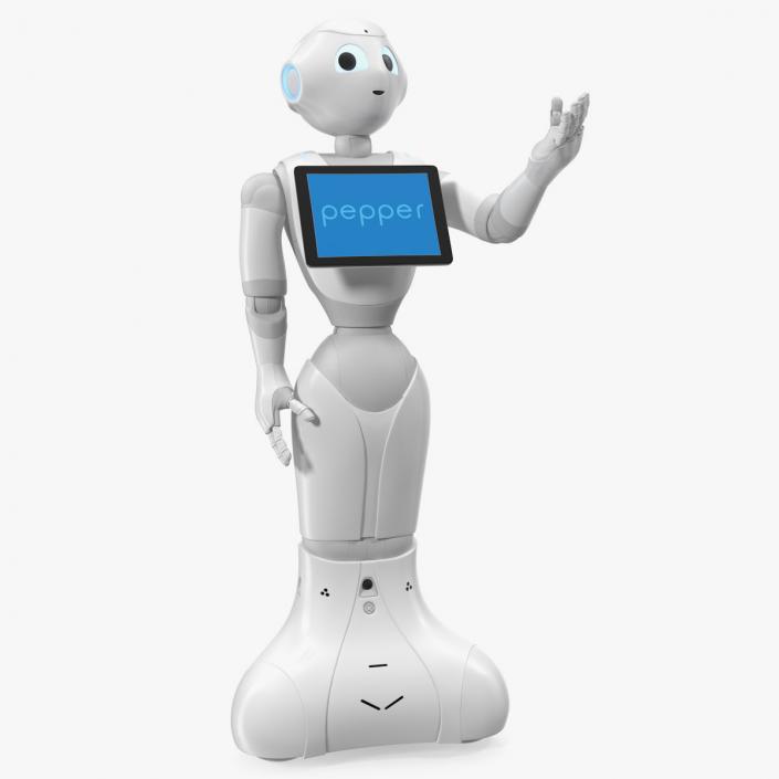 3D Resident Pepper Robot